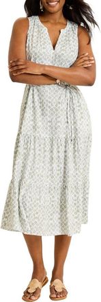 Tommy Bahama Coastal Sands Linen Blend Sundress in Desert Sage at Nordstrom, Size X-Large