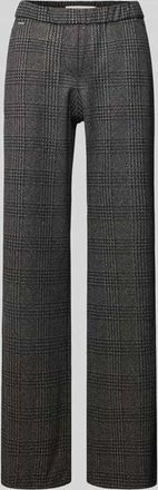 Brax Brax Hose mit elastischem Bund Modell MAINE in Dunkelgrau Melange, Größe 34