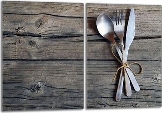 OEM Placa Protectora De Vidrio Para La Estufa 2x40x52 Cubiertos