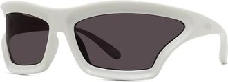 Loewe Signature Zonnebril - Dames - Zonnebrillen - Beige - 70 MM - Accessoires