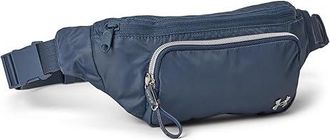 Under Armour Studio Waist Bag Crossbody Cross Body Handbags Downpour Gray/Metallic Gold, Polyester