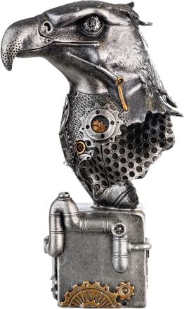 Casablanca Design Tierfigur »Skulptur Steampunk Eagle« mit kupferfarbenen Elementen