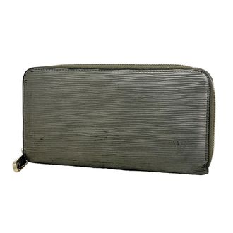 Louis Vuitton Metallic Gray Long Wallet (Bi-Fold) (Pre-Owned)
