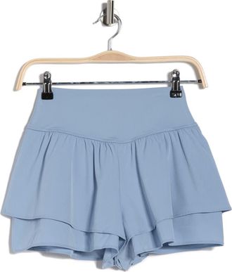 Yogalicious Lightstreme Flirty 2-in-1 Active Shorts in Rain Washed at Nordstrom Rack, Size X-Small