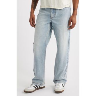 Elwood Straight Leg Jeans in Pale Blue at Nordstrom Rack, Size 28