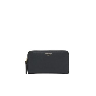 Emporio Armani Ritsportefeuille - Dames - Accessoires - Grijs - Maat: ONE Size Katoen