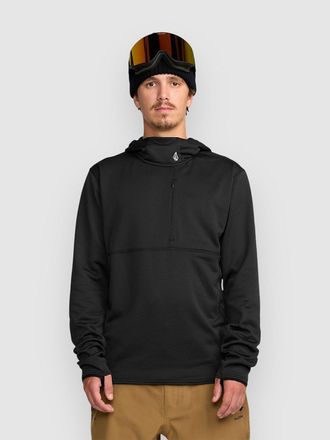 Volcom Gridlock Hooded P/O Fleece Pullover schwarz