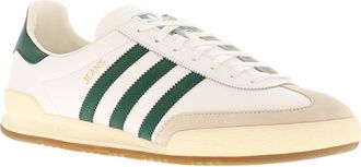 adidas Originals jeans leather mens trainers white/green - Size UK 10