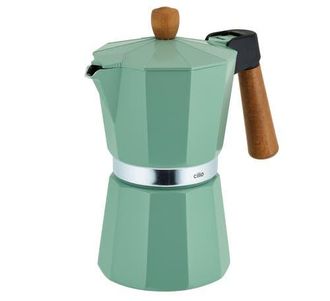 cilio Legno Stovetop Espresso Maker, 15-Ounce in Mint at Nordstrom