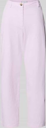 Tommy Hilfiger Slim Fit Chino aus Baumwoll-Mix in Rosa, Gr&ouml;&szlig;e 34