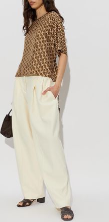 Max Mara Top Nordica, Womens, Brown