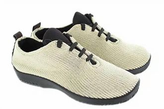 Arcopedico Womens Ls Knit Sneaker In Beige
