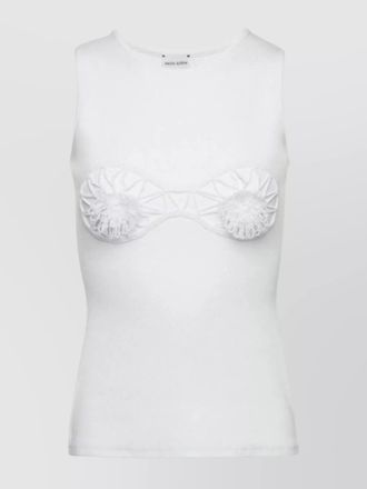 Magda Butrym ribbed cotton tank top