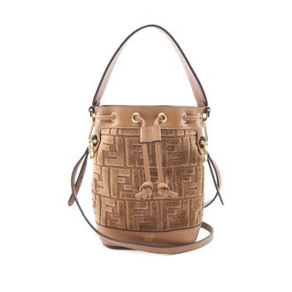 Fendi Pre-owned Fendi Mini Zucca Canvas Mon Tresor Bucket Bag Ladies 9INMCQ2BEWTHGFF2
