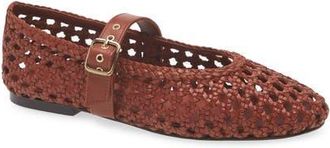 Madewell The Remy Mary Jane Flat in Dusty Redwood at Nordstrom, Size 5.5