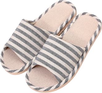 Generic Slippers Women Mens And Womens Summer Thick Soled Indoor Non Slip Leisure Bathroom Soft Soled Cozy Clogs Hotel Linen Design For Her Cozy House Slipper