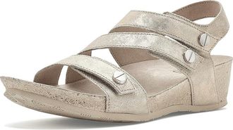 Munro Del Mar Womens Wedge Shoes Cream : 7.5 WW (EE), Suede