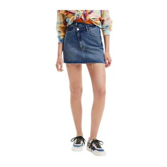Desigual Donna, Gonne, Blu, L, new
