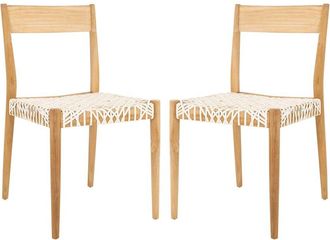 Safavieh Set Of 2 Pranit Dining Chairs