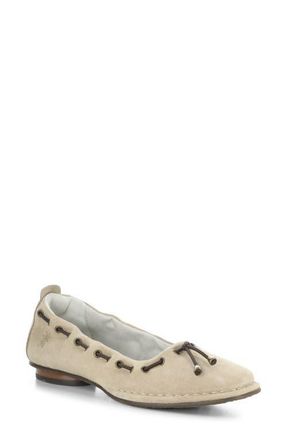 FLY London Bapi Ballet Flat in Taupe at Nordstrom, Size 10-10.5Us