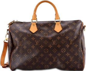 Louis Vuitton Speedy Bandouliere Bag Monogram Canvas 35 satchel - Bruin