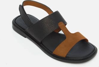 Coclico Womens Runaway Sandal In Russet/ Black