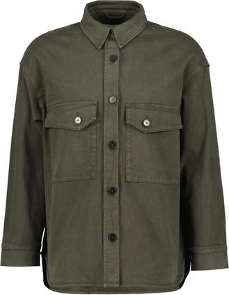 Closed Overshirt Vestibilit&agrave; Rilassata - - Jackets - Donna - Verde - M