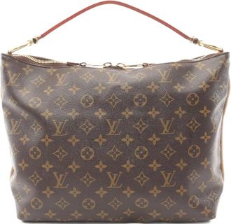 Louis Vuitton Borsa tote Sully MM 2014 - Marrone