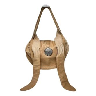 Givenchy Pre-owned Schoudertas - Dames - Pre-owned - Bruin - Maat: ONE Size Leer