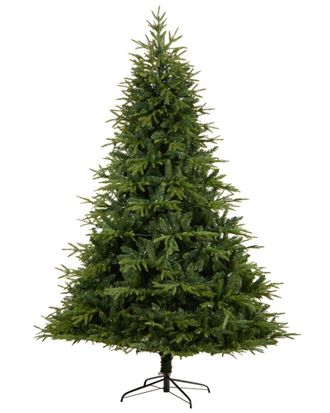 Nearly Natural 8Ft. Colorado Mountain Fir Natural Look Artificial Christmas Tree