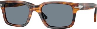 Persol Po 3272S Zonnebril - Heren - Zonnebrillen - Bruin - 53 MM - Accessoires