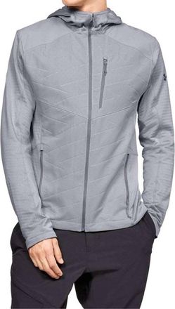 Under Armour Coldgear Reactor Exert Hiking Jacket In Mod Gray