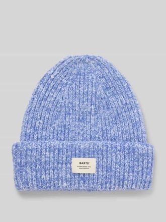 Barts Mütze in Strick-Optik Modell Owlet in Blau, Größe 1