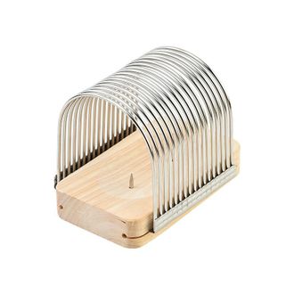 OEM Cortador De Pan, Cortador Manual De Acero Inoxidable, Cortador De Pan Compacto Para Un Grosor Uniforme, Tabla De Cortar Manual Para Pan Casero, Pastel