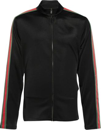 Gucci Viscose Jersey Ritsjack - Heren - Sport - Zwart - Maat: XL Viscose