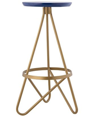 Jonathan Y Designs Jonathan Y Spiroa 30In Modern Industrial Backless Circular Bar Stool