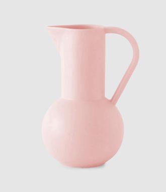 Raawii Petite Carafe Str&oslash;m Fa&iuml;ence Coral Blush