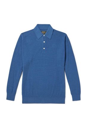 Beams Plus Cotton-Piqué Polo Shirt