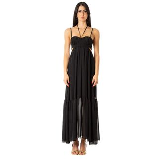 Simona Corsellini Elegant jurk - Dames - Jurken - Zwart - Maat: XS