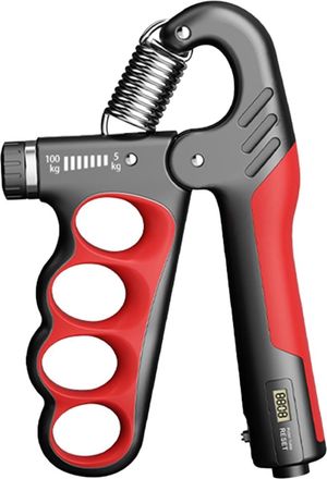 OEM Ejercitador De Agarre, Contador De Ejercicios De Agarre Ajustable, Fortalecimiento Del Antebrazo De Acero Inoxidable, Resorte De Mano Antideslizante, 