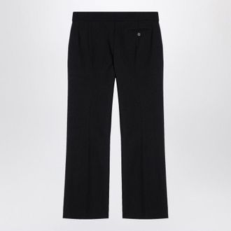 Alexander McQueen Zwarte Maatpakbroek van Wol