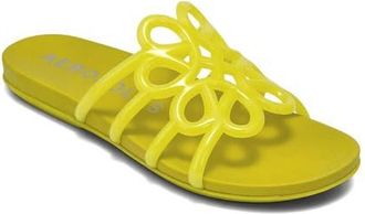 Aerosoles Frida Slide Sandal in Kiwi Translucent Tpu at Nordstrom, Size 5.5