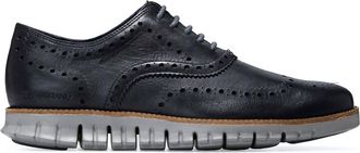 Cole Haan Mens Zerogrand Shoes In Navy Ink/iron Stone