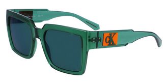Calvin Klein Jeans CKJ23622S 300 Mens Sunglasses Green Size 53