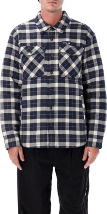 Patagonia Lightweight Insulated Fjord Flannel Shirt With Classic Checkered Pattern