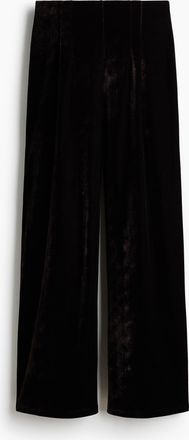 H&M Velourshose - Brown