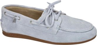 Maruti Schoenen, Dames, Blauw, 40 EU, Leer, Eliza Loafers