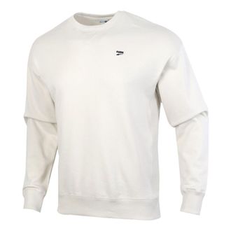 Puma Downtown Crew Casual Round Neck Pullover Long Sleeves Gray 599173-05