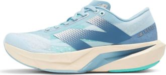 New Balance Womens Fuelcell Rebel V4 Running Shoes In Blue/blue