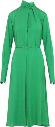 Tom Ford Green Belted Midi Dress